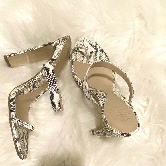 Snake skin sandals shoes - Picture 4 of 4